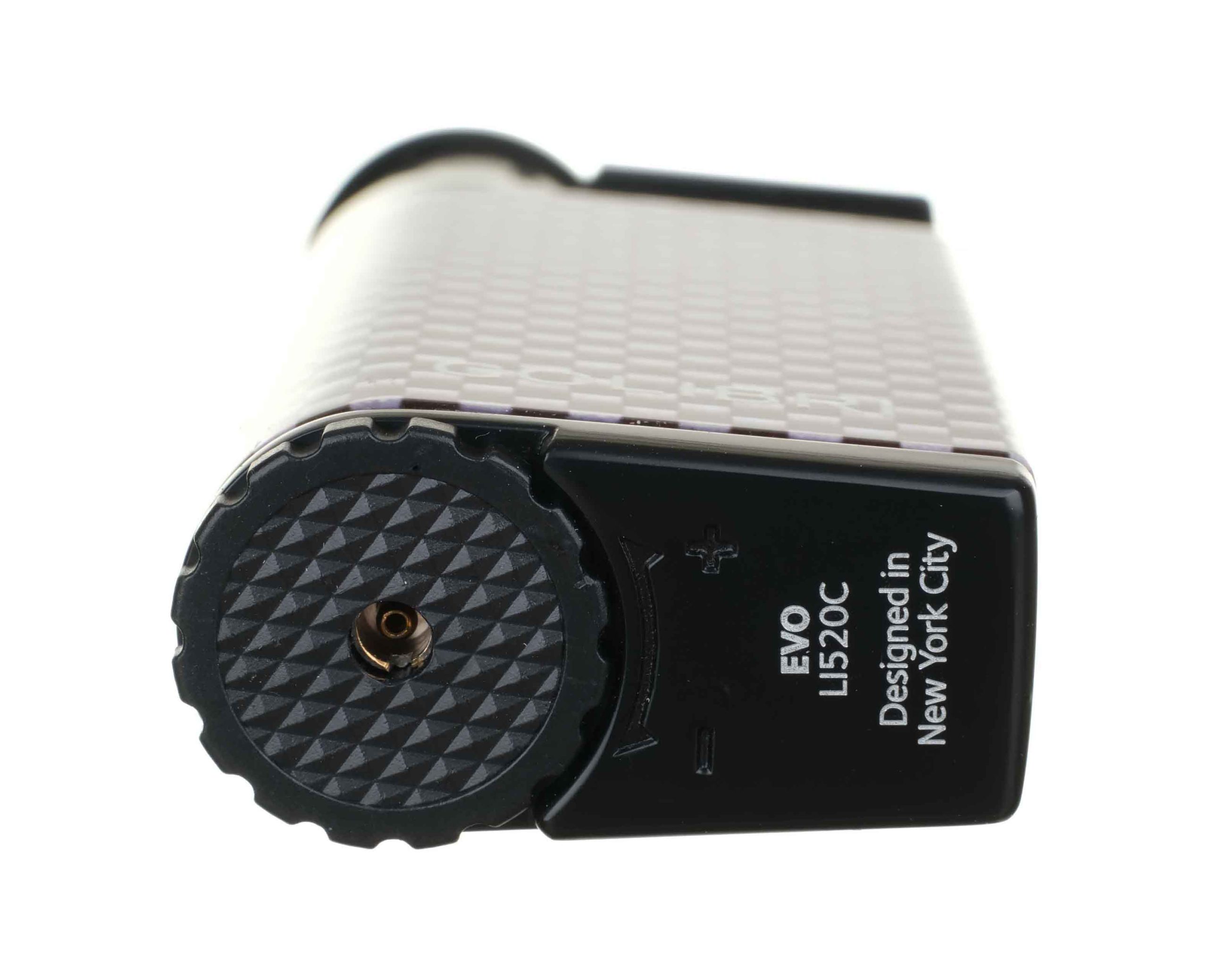 Зажигалка сигарная Colibri Evo, серебристый карбон preview