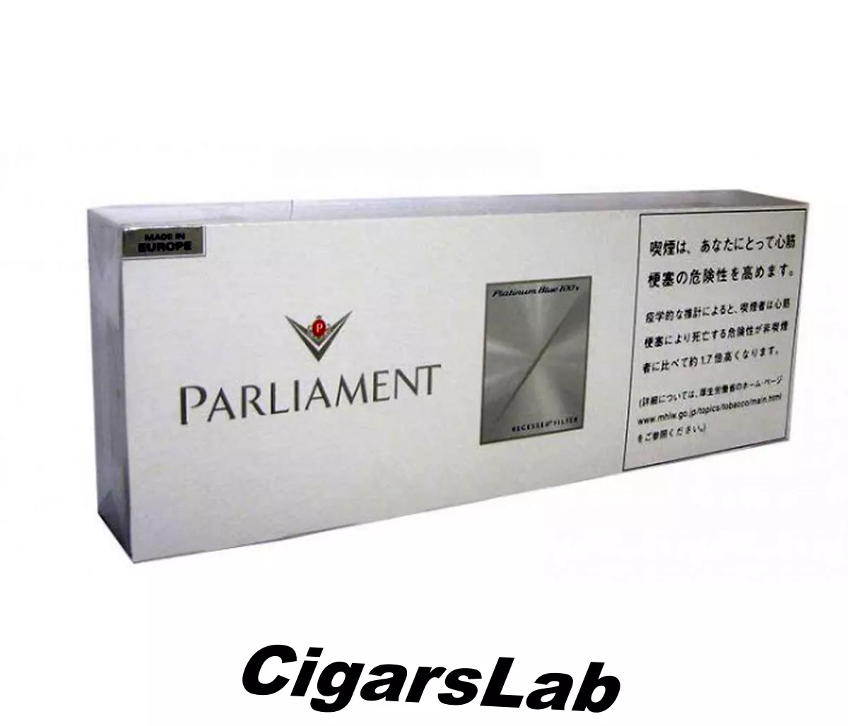 Parliament Platinum Blue 100мм